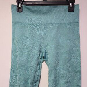 Teal Gymshark Workout Leggings - Medium - Worn Rouch Butt